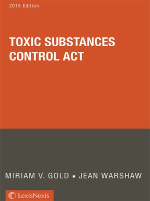 cover image of Toxic Substances Control Act (Gold & Warshaw)